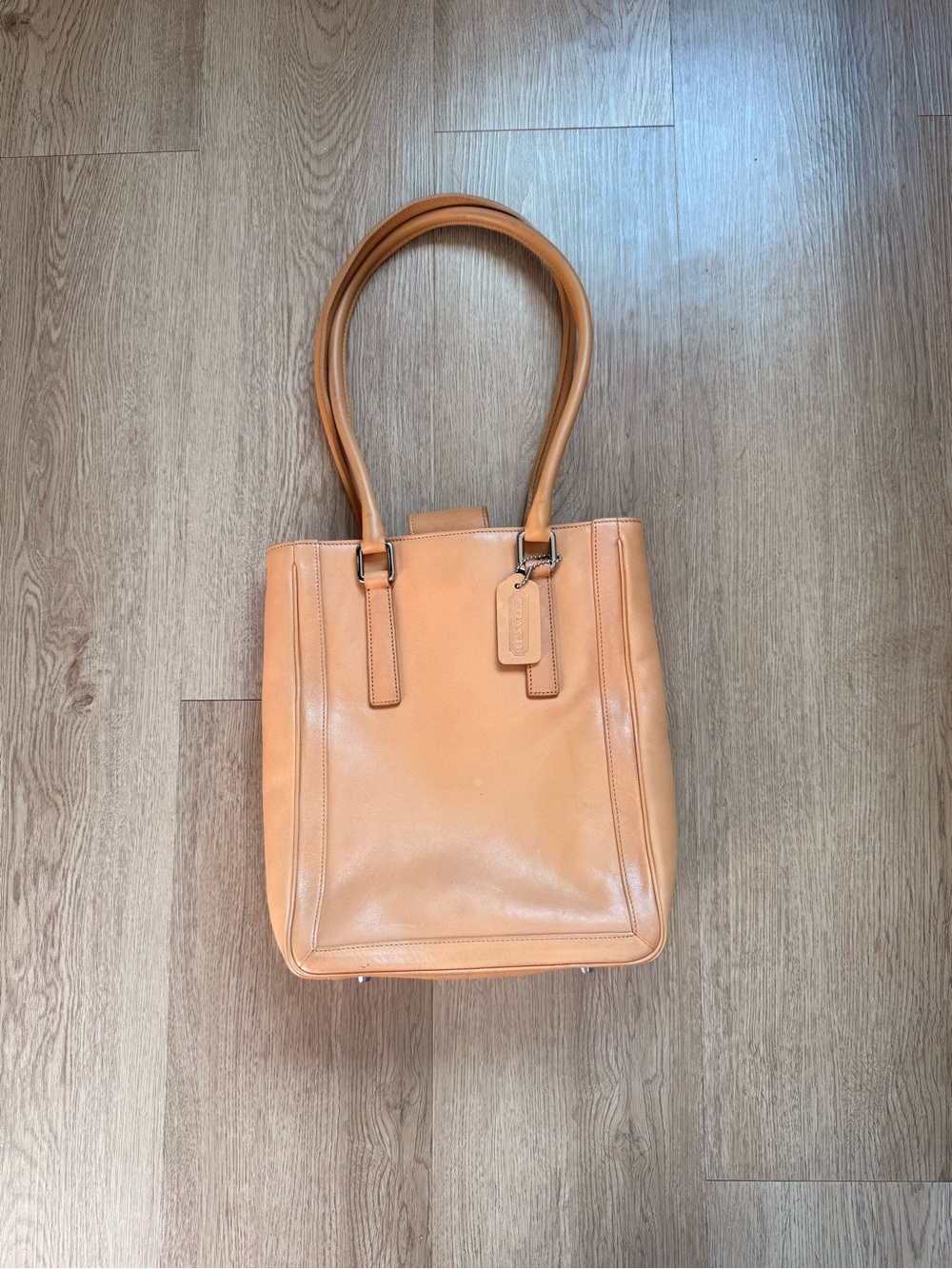Vintage Coach D1P-9422 Bonnie Cashin Legacy Slim Leather Tote/Shoulder Handbag